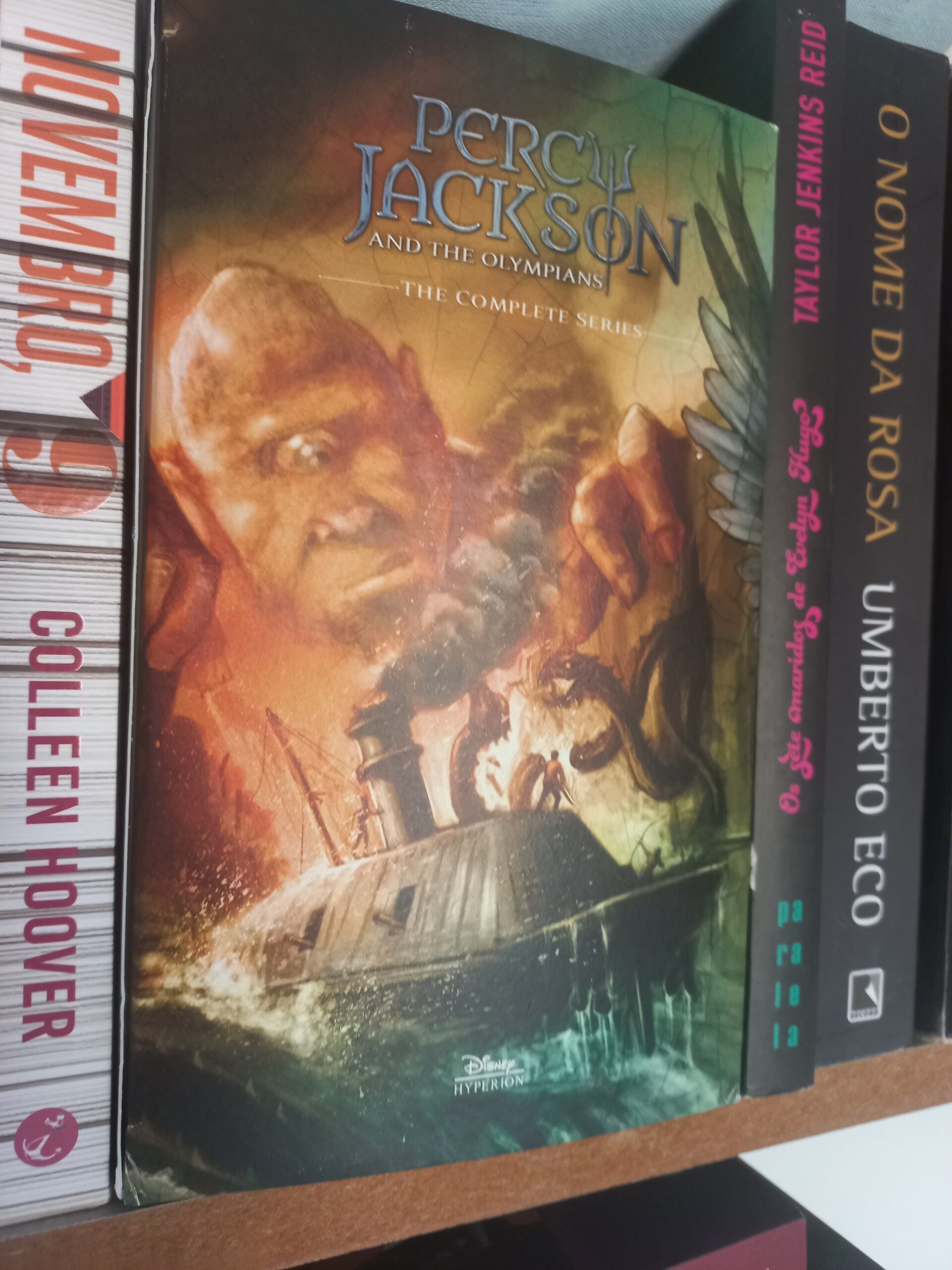 Box Percy Jackson E Os Olimpianos, Rick Riordan. Indicandolivros.com.br